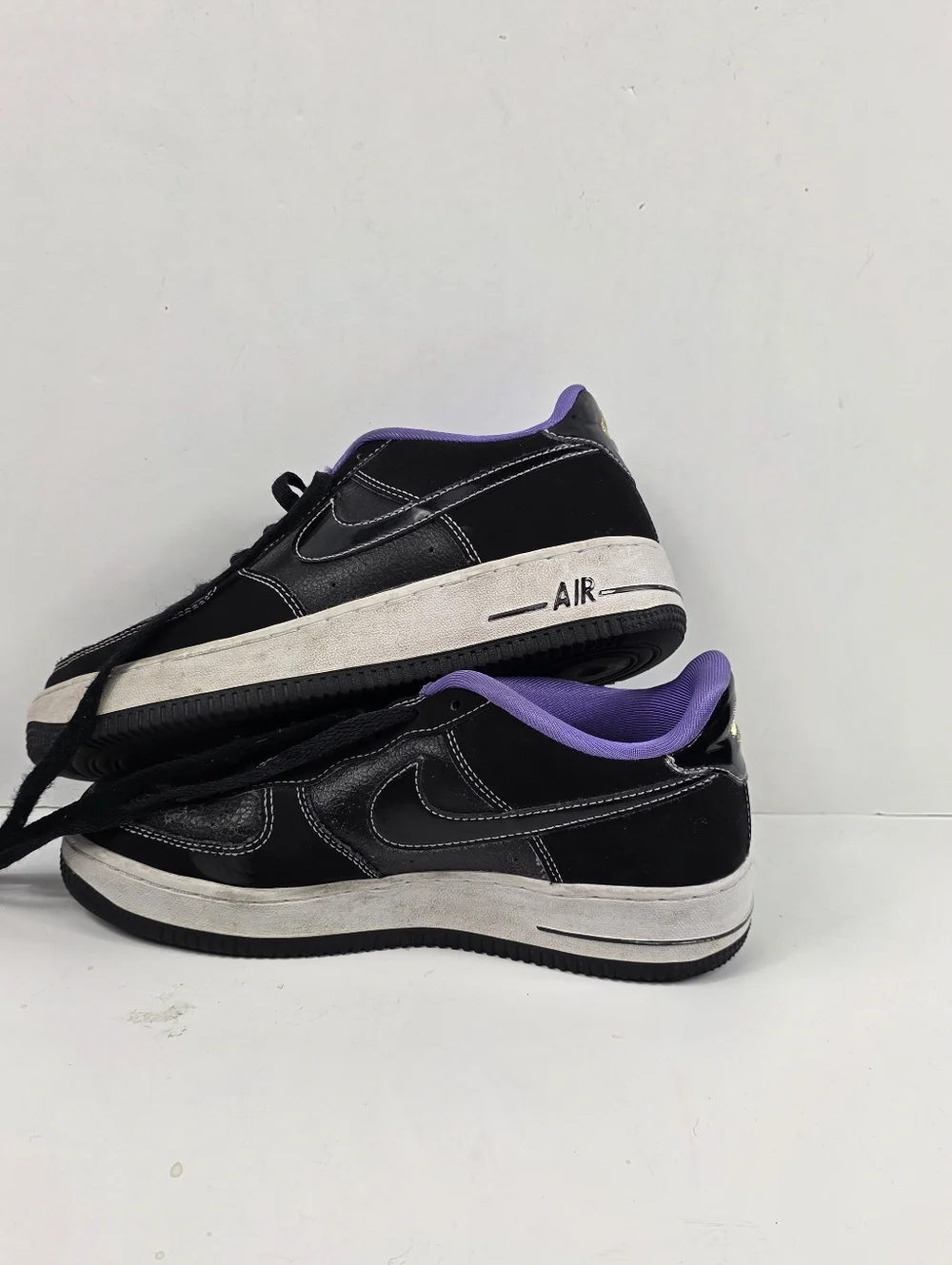 Nike Air Force 1 LV8 GS 'World Champ - Lakers' Size 6 - Picture 5 of 8